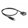 DELOCK adapterio kabelis USB 2.0 A tipo kištukas į 1 x nuoseklųjį lizdą, 50 cm