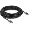 Delock Aktives Optisches Kabelis DisplayPort 2.1 8K 60 Hz 40 Gbps 25 m