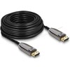 Kabelis Delock kabelis DisplayPort 15 m Juodas (87108)
