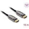 Kabelis Delock kabelis DisplayPort 15 m Juodas (87108)