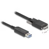 Delock Aktives Optisches Kabelis USB 10 Gbps Typ-A Stecker zu Typ Micro-B Stecker mit Schrauben 10 m