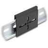 Delock Aliuminio Montageclip für Hutschiene 60,0 x 47,8 mm juodas