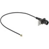 Delock Antennenkabel FAKRA A Stecker zu MHF® I Stecker 1,13 - 20 cm 1 vorgestanztes Loch