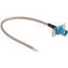 Delock Antennenkabel FAKRA Z Buchse zu offenen Kabelenden RG-316 20 cm 2 vorgestanzte Löcher