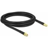 Delock Antennenkabel RP-SMA Stecker zu RP-SMA Buchse LMR/CFD300 2 m low loss