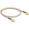 DELOCK Antennenkabel SMA Stecker zu SMA Buchse zum Einbau RG-316 75cm