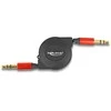 Delock Audio Aufrollkabel 3,5 mm 3 Pin Klinkenstecker zu Klinkenstecker 90 cm
