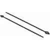 Delock Blitzbinder wiederverwendbar L 150 x B 2,4 mm juodas 100 Stück