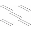 Delock 18966 - Beaded cable tie - Polyamide - Juodas - -40 - 85 °C - 21 cm - 4.5 mm