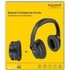 Ausinės Delock Delock Bluetooth 5.0 Kopfhorer Over-Ear faltbar su integriertem Mikrofonas ir intensivem Bass, bis zu 20 valandos Laufzeit
