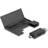Delock Card Reader USB 5 Gbps USB Type-C™ / Typ-A für SD und Micro SD Speicherkarten mit praktischem Speicherkarten Dėklas - juodas