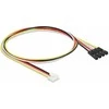 Delock Conversion IOT Grove kabelis 4 kontaktų kištukas į 4 x trumpiklio lizdą 50 cm