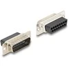 Delock D-Sub 15 Pin Buchse zu RJ45 Buchse Montagesatz raudona