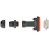 Delock D-Sub 15 Pin Stecker mit Gehäuse IP67 wasserfest