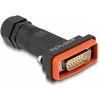 Delock D-Sub 15 Pin Stecker mit Gehäuse IP67 wasserfest