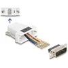 Delock D-Sub 15 Pin Stecker zu RJ45 Buchse Montagesatz baltas