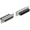 Delock D-Sub 25 Pin Crimp Buchse zu 2 x RJ45 Buchse mit Montagesatz beige