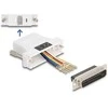 Delock D-Sub 25 Pin Stecker zu RJ45 Buchse Montagesatz baltas
