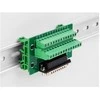 Delock D-Sub 25 Pin Stecker zu Terminalblock für Hutschiene