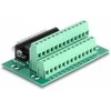 Delock D-Sub 25 Pin Stecker zu Terminalblock für Hutschiene