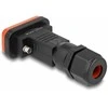 Delock D-Sub 9 Pin Buchse mit Gehäuse IP67 wasserfest