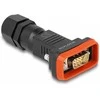 Delock D-Sub 9 Pin Stecker mit Gehäuse IP67 wasserfest