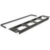 Delock D-Typ 19? Patchpanel mit 4 D-Typ Platten 86 x 86 mm und 4 Ports 2 HE juodas