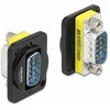Delock D-Typ Modul DB9 Stecker zu DB9 Stecker