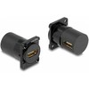 Delock D-Typ Modul HDMI Buchse zu Buchse 90° gewinkelt