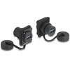 Delock D-Typ Modul USB 5 Gbps Typ-A Buchse zu USB 5 Gbps Typ-A Buchse mit Verschlusskappe IP67 staub- und wasserdicht