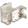 Delock D-Typ RJ45 Einbaubuchse mit LSA Anschluss Cat.6A STP Metall