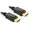 DeLock DisplayPort 1.2 (ST-ST) 5m Verbindungskabel 4K Juodas