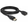 DELOCK DisplayPort 1.2 Verlngerungskabel 4K 60Hz 3m