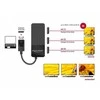 DLC DeLOCK 87737 vaizdo signalų daliklis DisplayPort 3x DisplayPort