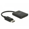 Delock DeLOCK DisplayPort 1.4> 2x HDMI MST skirstytuvai, skirstytuvai ir jungikliai