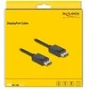 Delock DisplayPort Kabelis 16K 30 Hz / 8K 60 Hz 40 Gbps 3 m