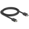 DELOCK DisplayPort Kabelis 16K 60 Hz 80 Gbps 1.8m