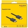 DELOCK DisplayPort Kabelis 16K 60 Hz 80 Gbps 1m