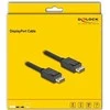 DELOCK DisplayPort Kabelis 16K 60 Hz 80 Gbps 1.8m