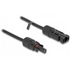 Delock DL4 Solar Kabelis 4 mm² Stecker zu Buchse 5 m juodas