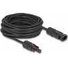 DeLOCK 88231, Cable, Juodas, 4 mm², MC4, Male, Female