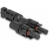 Delock DL4 Solar Konnektor 1 x Stecker zu 2 x Buchse