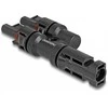 Delock DL4 Solar Konnektor 1 x Stecker zu 2 x Buchse