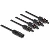 Delock DL4 Solar Splitter Kabelis 1 x Stecker zu 4 x Buchse 50 cm juodas