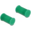 Delock DL4 Staubschutz für Stecker und Buchse, Silikon, 2-teilig, grün 10er Set