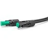 Delock DL4 Staubschutz für Stecker und Buchse, Silikon, 2-teilig, grün 10er Set