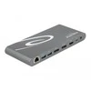 „Delock USB Type-C™ DP 1.4“ prijungimo stoties trigubas 4K ekranas –