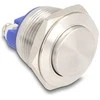 Delock Drucktaster zum Einbau 19 mm 2 x Schraubklemme Taster hoch