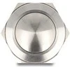 Delock Drucktaster zum Einbau 19 mm 2 x Schraubklemme Taster gewölbt