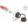 Delock Easy 45 Modul Netzwerk RJ45 Cat.6A, 45 x 45 mm